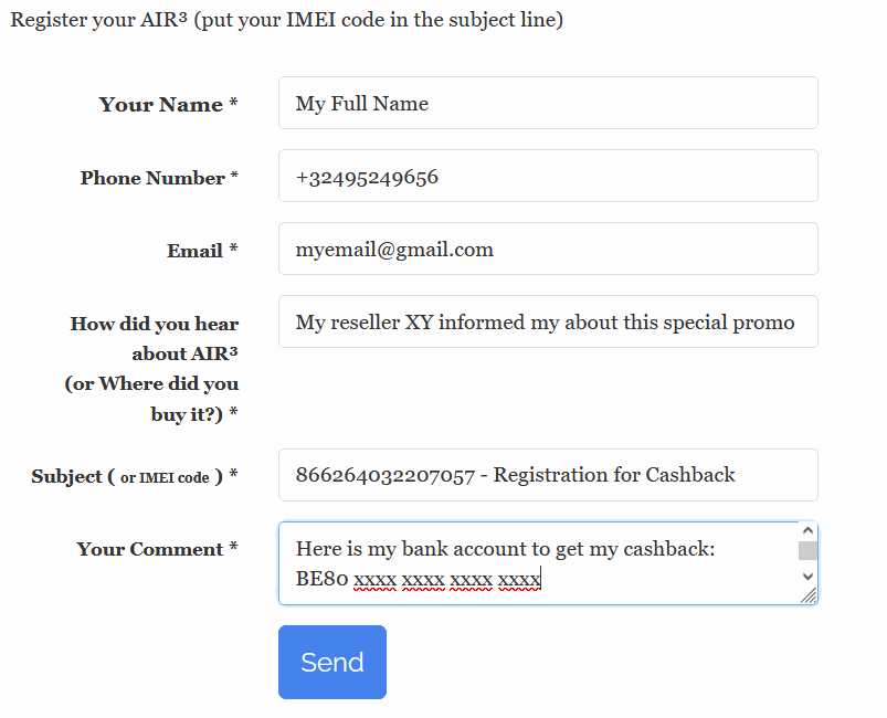 Odoo text and image block